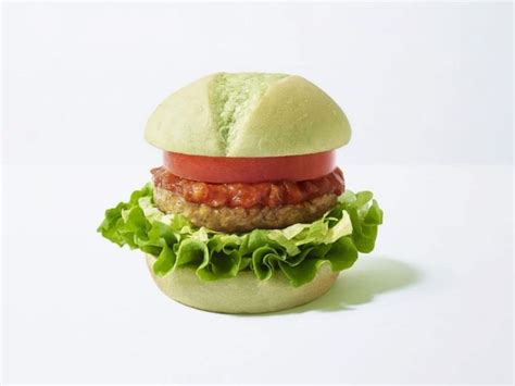 Mos Burger Releases Savory Plant Based Vegan Green Burger Japan Today