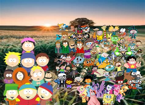 Cartoons with South Park Kids! by MatthewsPics9066 on DeviantArt