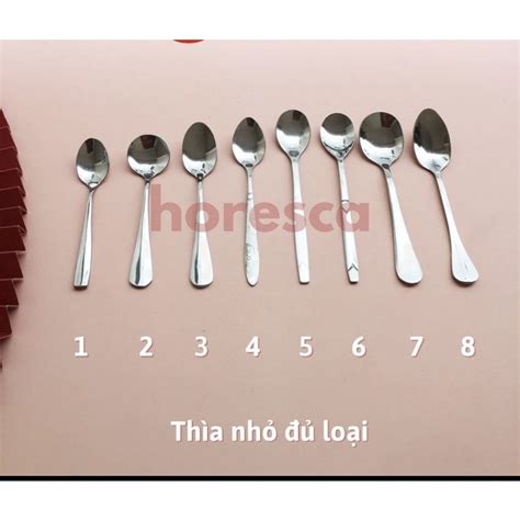 Thìa Muỗng Cà Phê Inox cao cấp | Shopee Việt Nam