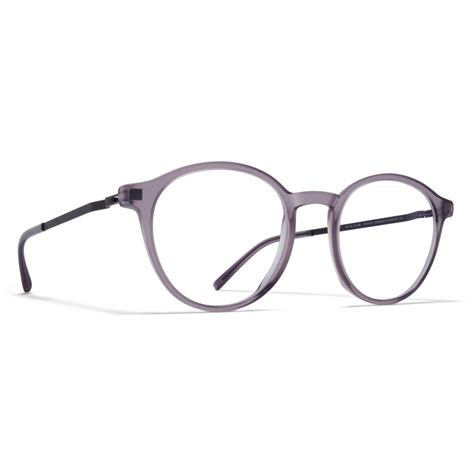 Mykita Yaska Lite C93 Matte Smoke Blackberry Acetate Glasses