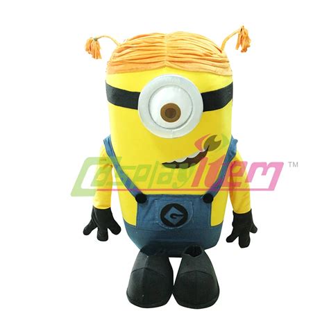 Custom Made Adult Despicable Me Minion Cartoon Mascot Costume For