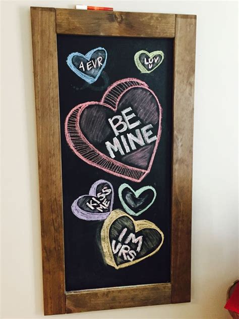 My Valentines Chalkboard Art Valentine Chalkboard Art Valentine