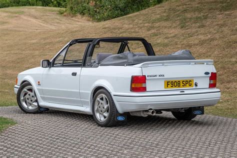 Lot 71 1989 Ford Escort Xr3i Cabriolet