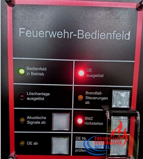 Brandmeldeanlage 08 04 2022 Freiwillige Feuerwehr Nittel