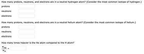 Solved How many protons, neutrons, and electrons are in a | Chegg.com