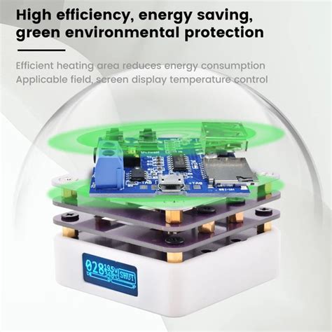 Mhp30 Új Mini Hot Plate Előmelegítő Led Kijelző Pcb Tábla Forrasztás Fűtőlemez Átdolgozó