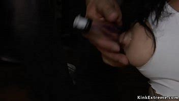 Hot Brunette Caned And Fucked In Public XVIDEOS