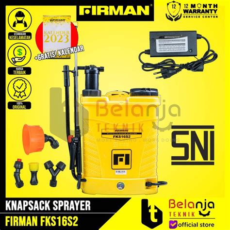 Firman Sprayer Elektrik Manual In Fks S Alat Semprot Hama Sni