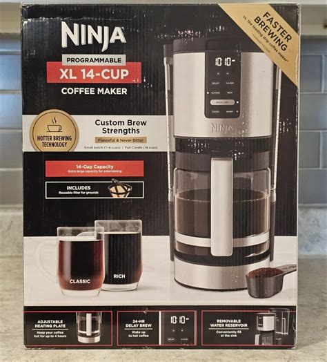 Ninja Programmable Xl Cup Coffee Maker Dcm Ebay