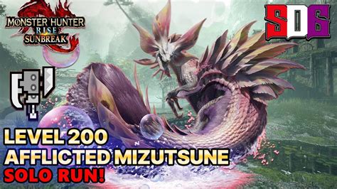 Monster Hunter Rise Sunbreak Level Afflicted Mizutsune