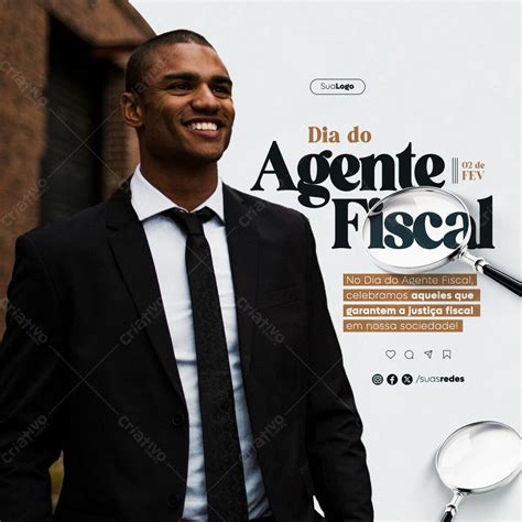 Dia Do Agente Fiscal 2 De Fevereiro Social Media Post Feed [download