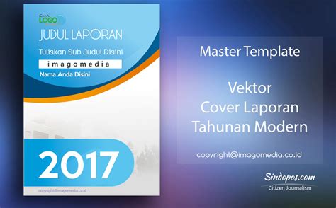 Download Template Desain Cover Laporan Keren Galeri Sampul