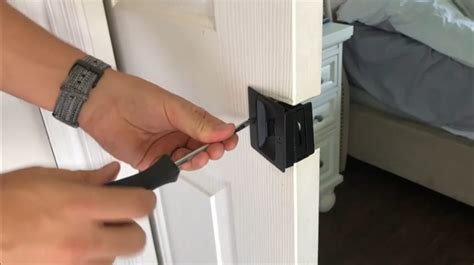 How to Install a Pocket Door Lock on Sliding Door - Daddicated