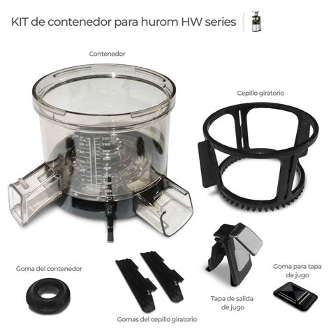 KIT de contenedor para hurom HW series Hurom México El mejor