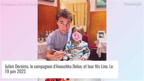 Anouchka Delon En Famille Son Fils Lino Blotti Contre Son Papa Julien