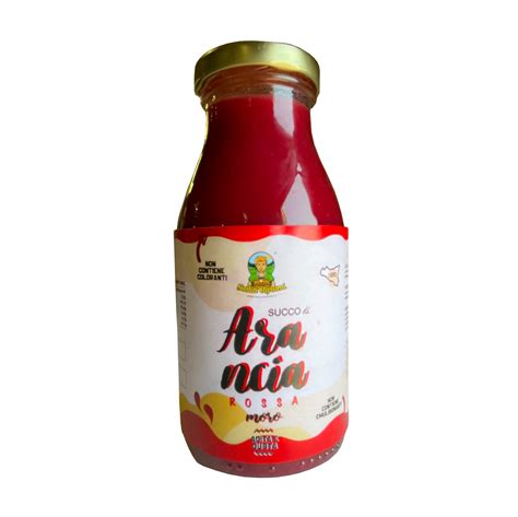 Succo Di Frutta Arance Rosse Moro Siciliane