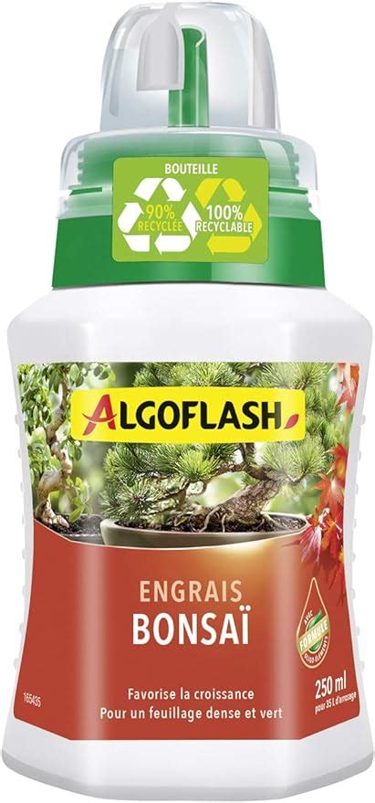 Algoflash Engrais Bonsa Bouchon Doseur Inclus Ml Alibonz