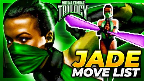 JADE MOVE LIST Mortal Kombat Trilogy MKT YouTube