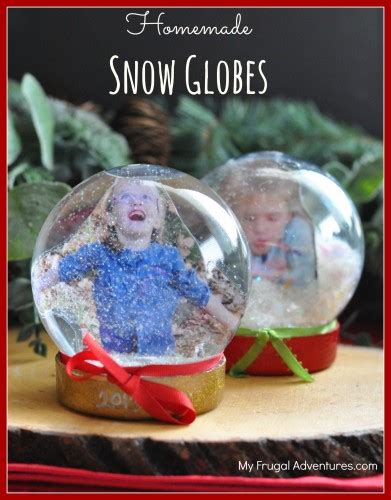 Diy Snow Globes Easy Childrens Christmas Craft My Frugal Adventures