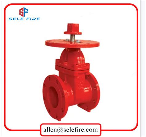 Emergency Fire Fighting Protection Valves Ulfm Listed Osandy Gate Valve