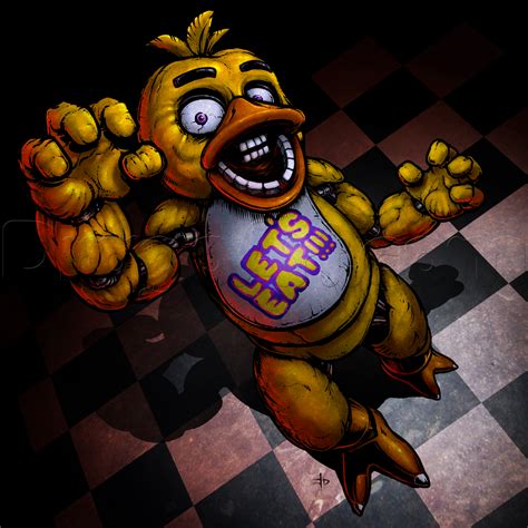 Five Nights At Freddys Drawings Chica