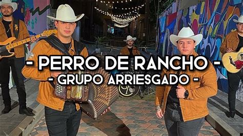 Grupo Arriesgado Perro De Rancho Exclusiva Corridos 2023 Youtube