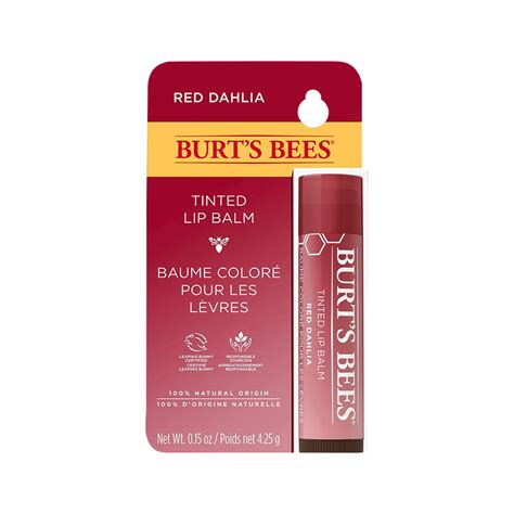 Burt S Bees Red Dahlia Tinted Lip Balm The Coconut Store