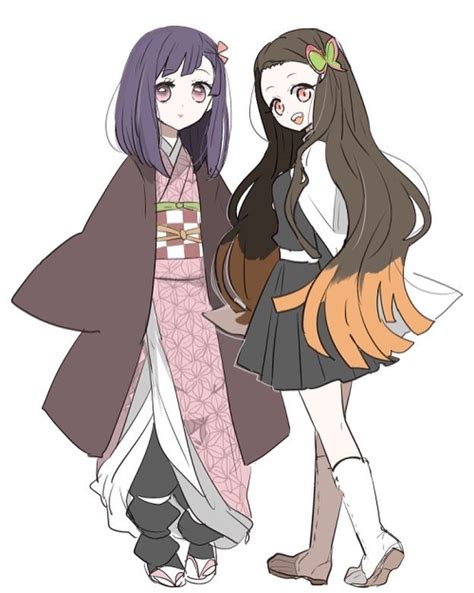 Nezuko And Kanao Switch Demon Slayer Kimetsu No Yaiba Amino