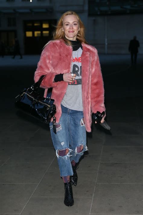 Fearne Cotton Arriving At Bbc Radio Two Studio In London