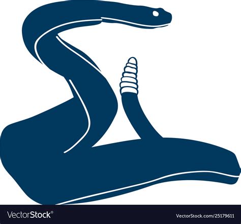 Rattlesnake Eps Royalty Free Vector Image Vectorstock