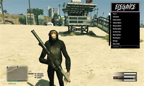 Elegance Mod Menu V Gta Mod