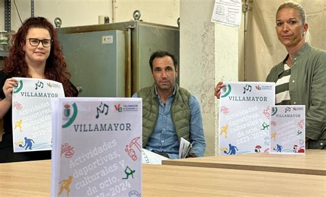 Villamayor presenta el catálogo de actividades culturales deportivas y