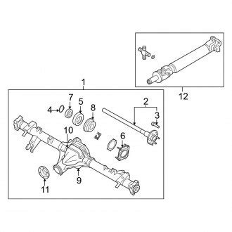 2022 Nissan Frontier OEM Driveline Axle Parts Hubs CARiD