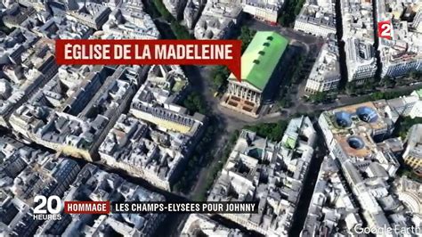 Mort de Johnny Hallyday les Champs Elysées pour un hommage populaire