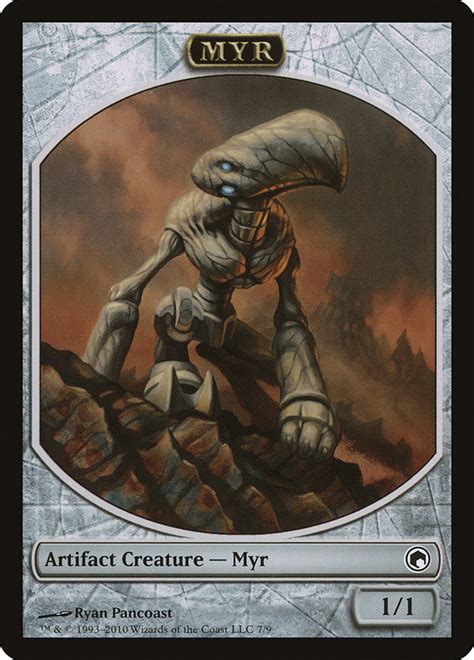 Myr · Scars Of Mirrodin Tokens Tsom 7 · Scryfall Magic The