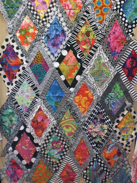 35 Stunning Diamonds Kaffe Fassett Quilts Patterns Free F9F