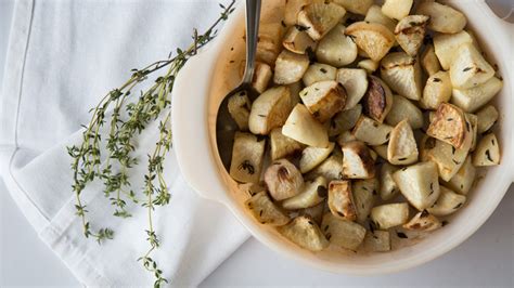 Simple Herby Roasted Turnips Recipe