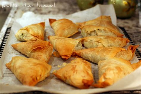 Better than takeout: Spanakopita Triangles