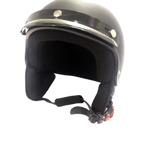 M CASCO ABIERTO 3GO E9 SHORTY ADULTO UNISEX JET CHOPPER BOBBER ANTIGUO