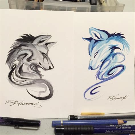 Patreon Wolf Sketches By Katylipscomb On Deviantart