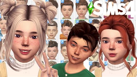 Sims 4 Male Child Hair Alpha Cctv