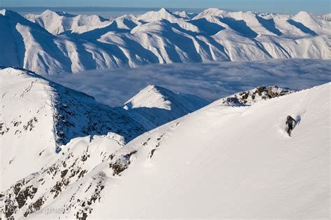 Guided backcountry skiing in Alaska with IFMGA Mountain Guide Joe Stock