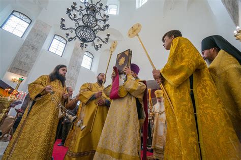 Храм Святителя Василия Великого в Кистыше. Божественная Литургия в ...