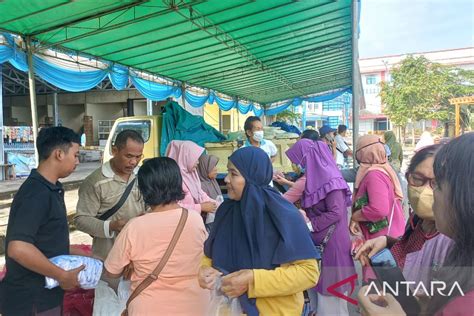 Pemerintah Kabupaten Bangka Gelar Operasi Pasar Murah ANTARA News