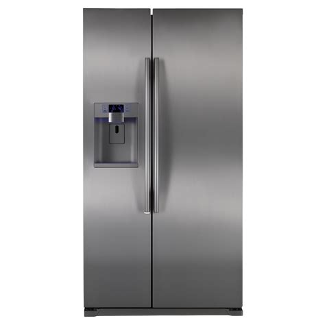 Samsung Rsg257aars 241 Cu Ft Side By Side Refrigerator Stainless Steel