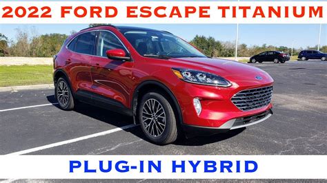 2022 Ford Escape Titanium Plug In Hybrid The Best Domestic Hybrid Suv Pov Review And Test