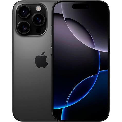 Смартфон Apple iPhone 16 Pro 128GB Black Titanium (SIM + eSIM) — купить