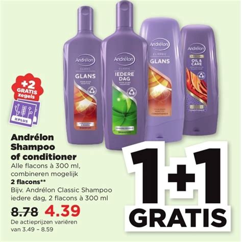 Andrelon Shampoo Of Conditioner 300ml Aanbieding Bij PLUS