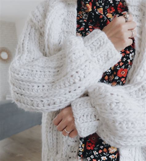 Tuto Le Gilet Au Crochet Grosses Mailles Comme Au Tricot Zess Fr