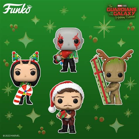 Funko Unveils New Guardians Of The Galaxy POPs For Christmas POP Figures